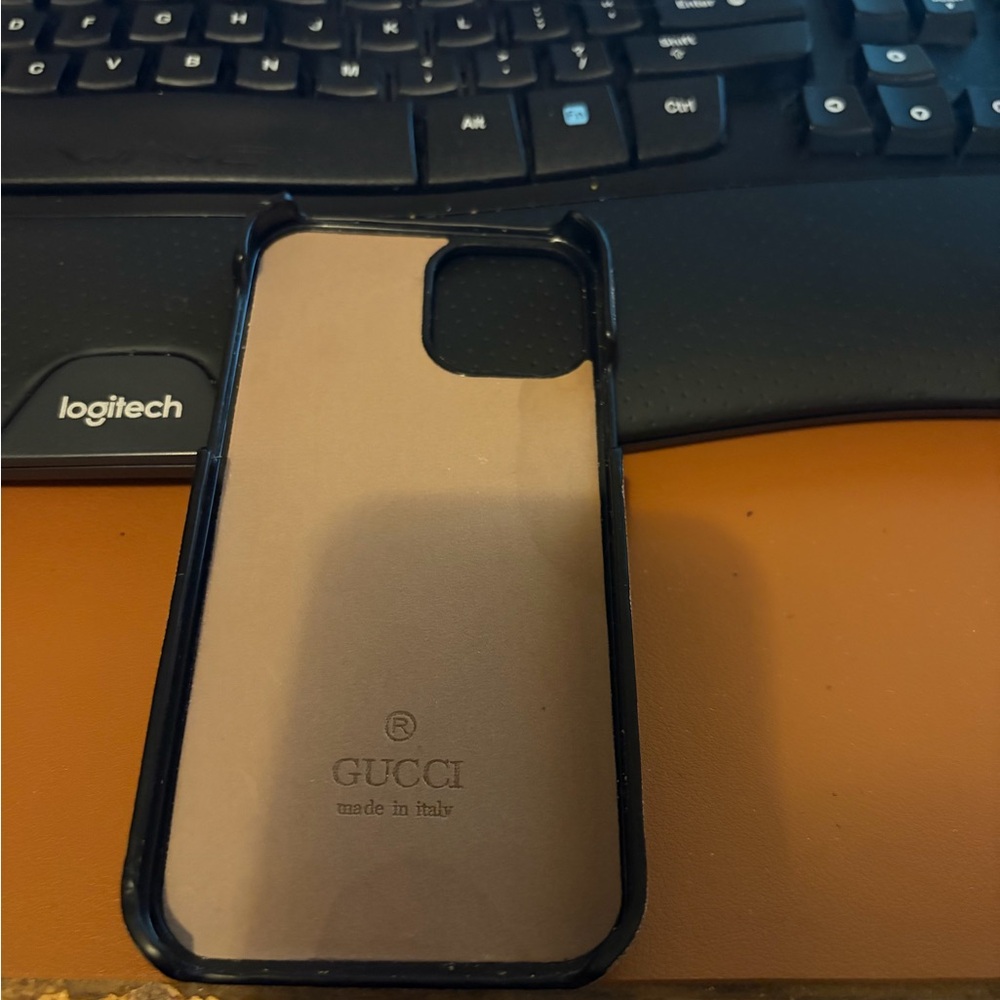 Designer inspired Elegant Black and Tan Phone Case